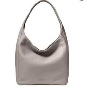 Michael Kors Elegant Gray Shoulder Bag